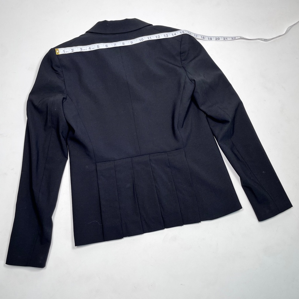 Theory Wool Pleated Back Jacket - image 4